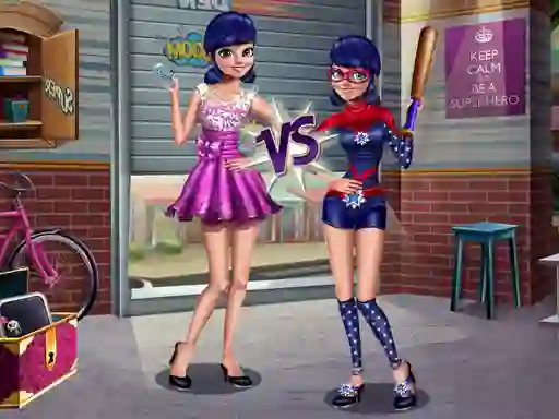 Princess vs Superhero — безкоштовна онлайн гра