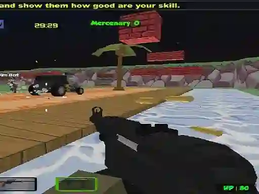 Blocky Combat Strike Zombie Multiplayer — безкоштовна онлайн гра