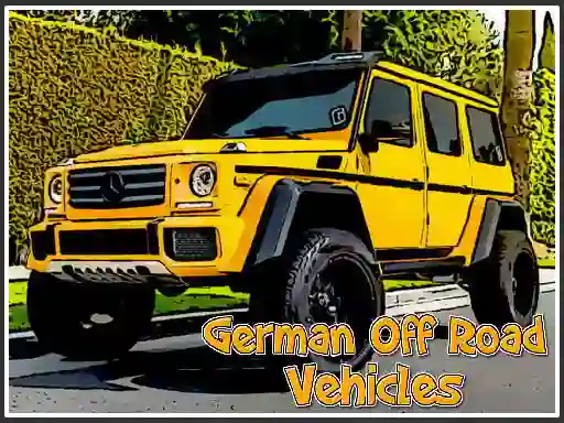German Off Road Vehicles — безкоштовна онлайн гра
