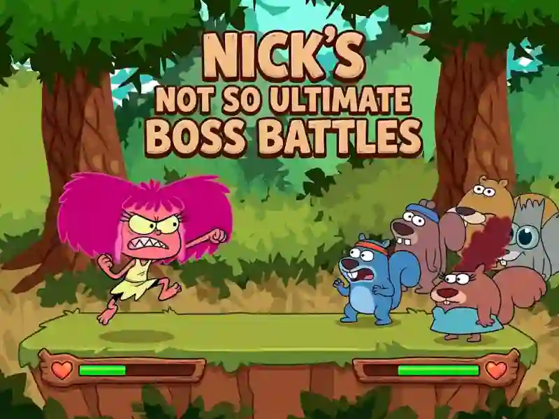 Nick's Not so Ultimate Boss Battles — безкоштовна онлайн гра