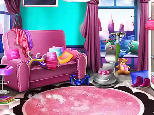 Girly House Cleaning — безкоштовна онлайн гра