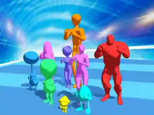 Stickman Crowd Fight — безкоштовна онлайн гра
