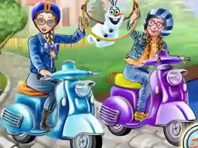 Princess Scooter Ride — безкоштовна онлайн гра