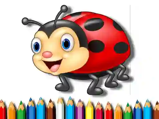 Ladybug Coloring Book — безкоштовна онлайн гра