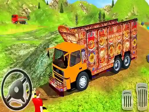 Indian Cargo Truck Transporter — безкоштовна онлайн гра