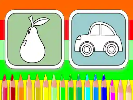 Fun Coloring Book — безкоштовна онлайн гра