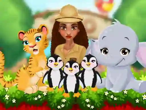 Moana Cute Zoo — безкоштовна онлайн гра