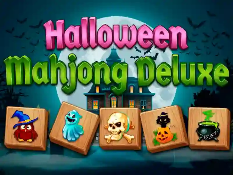 Halloween Mahjong Deluxe — безкоштовна онлайн гра