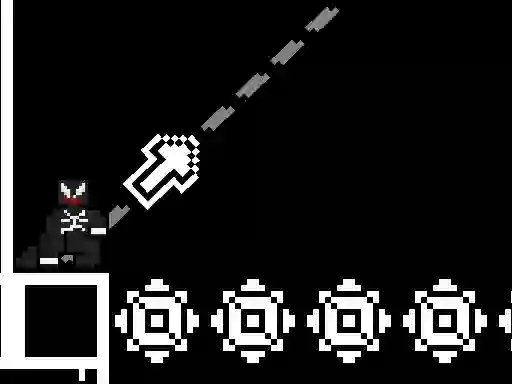 8bit Black Ropeman — безкоштовна онлайн гра