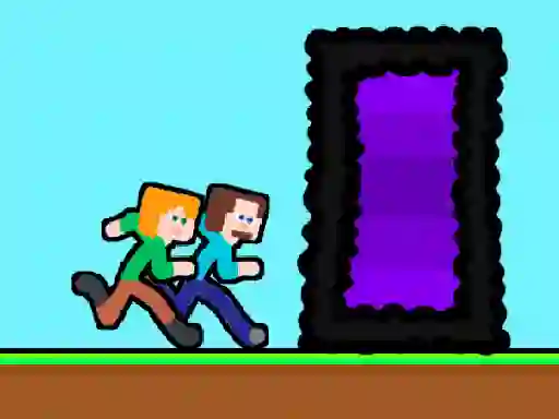 Steveman and Alexwoman: Easter Egg — безкоштовна онлайн гра