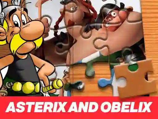 Asterix and Obelix Jigsaw Puzzle — безкоштовна онлайн гра