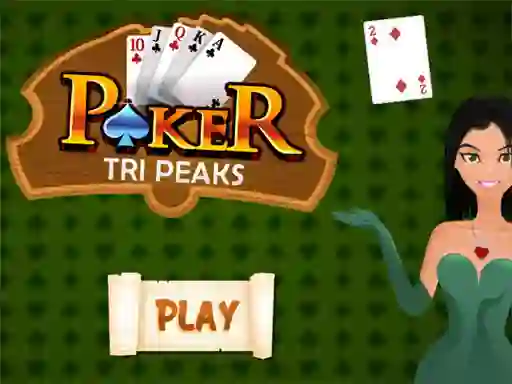 Poker Tri Peaks — безкоштовна онлайн гра