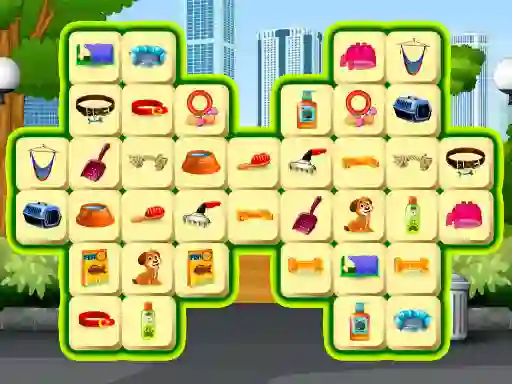 Pet Care Mahjong — безкоштовна онлайн гра