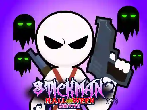 Stickman Halloween Survive — безкоштовна онлайн гра