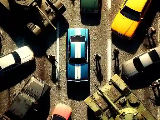 GTA Car Rush — безкоштовна онлайн гра