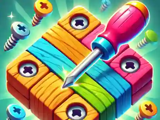 Unscrew Wood Puzzle — безкоштовна онлайн гра