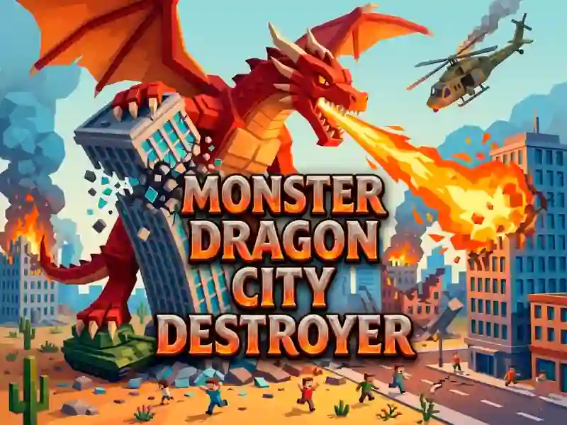 Monster Dragon City Destroyer — безкоштовна онлайн гра
