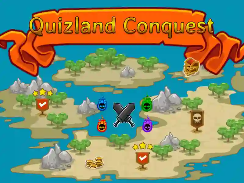 Quizland Conquest — безкоштовна онлайн гра