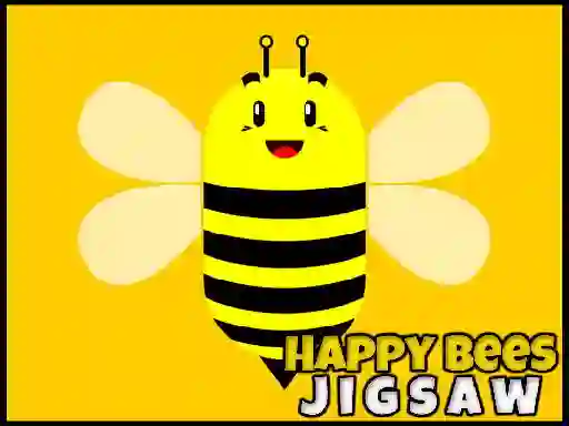 Happy Bees Jigsaw — безкоштовна онлайн гра
