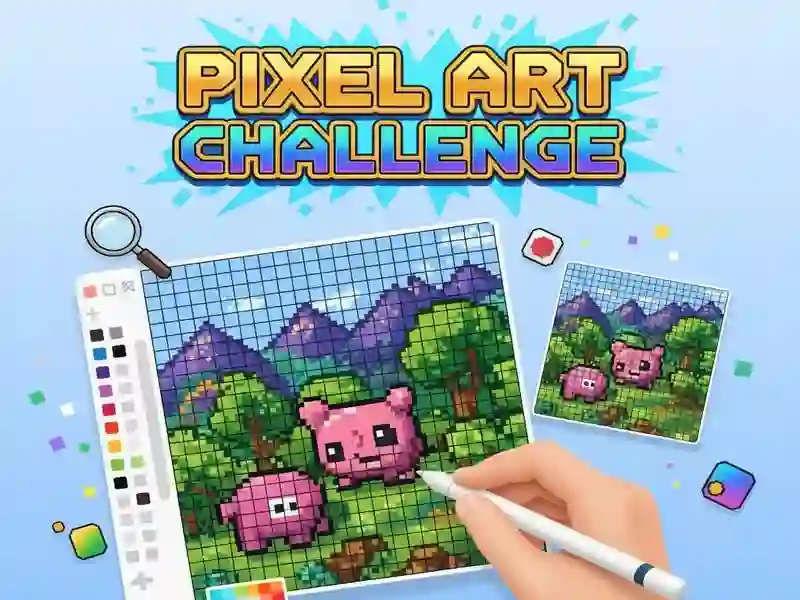 Repeat Pixel Art — безкоштовна онлайн гра