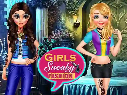 Girls Sneaky Fashion — безкоштовна онлайн гра