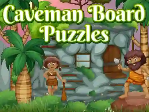 Caveman Board Puzzles — безкоштовна онлайн гра