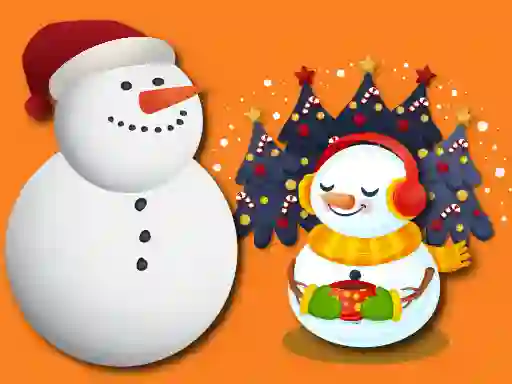 Gravity Snowman Christmas — безкоштовна онлайн гра