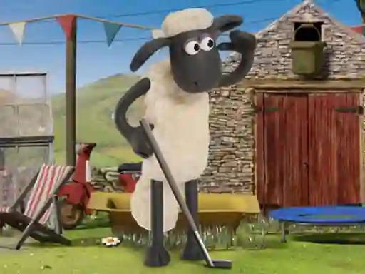 Shaun The Sheep Baahmy Golf — безкоштовна онлайн гра