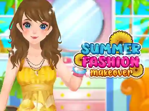 Summer Fashion Makeover — безкоштовна онлайн гра