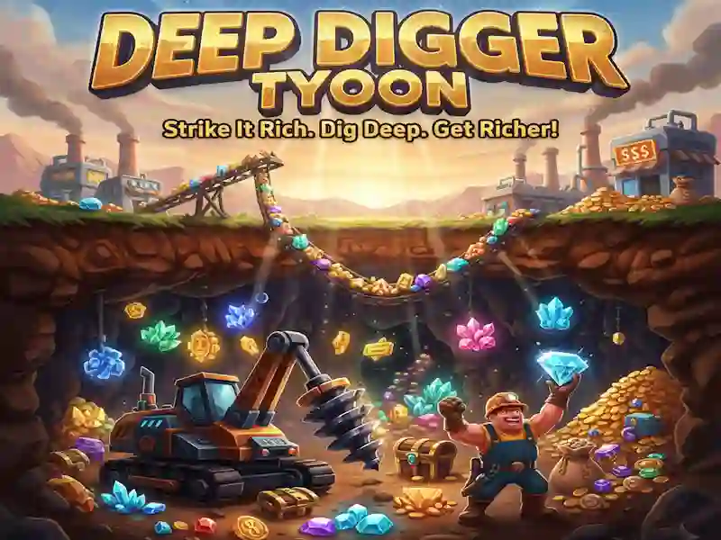 Deep Digger Tycoon — безкоштовна онлайн гра