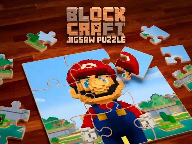 Block Craft Jigsaw Puzzle — безкоштовна онлайн гра