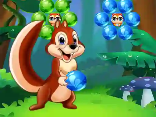 Bubbles Shooter Squirrel — безкоштовна онлайн гра