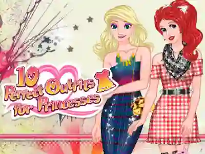 10 Perfect Outfits for Princesses — безкоштовна онлайн гра