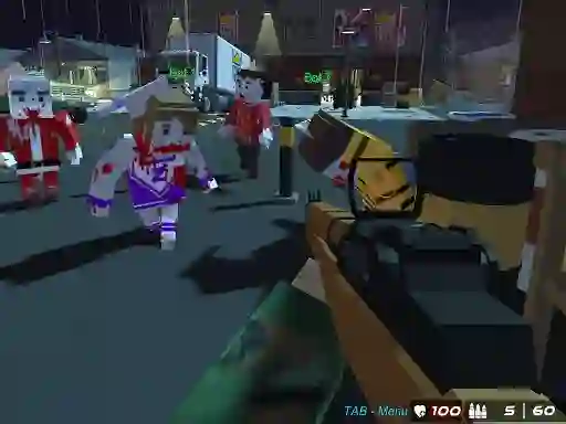 GunGame 24 Pixel — безкоштовна онлайн гра
