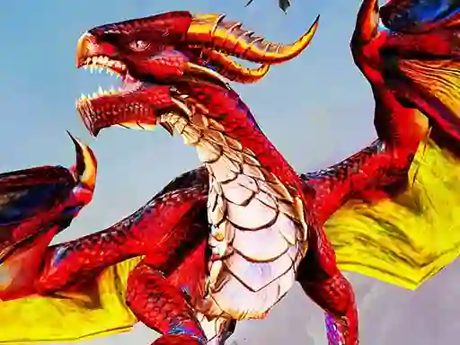 Flying Dragon City Attack — безкоштовна онлайн гра