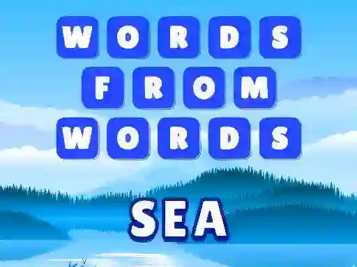 Words from words: Sea — безкоштовна онлайн гра