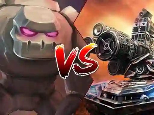 Tank vs Golems — безкоштовна онлайн гра