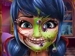 Dotted Girl Halloween Makeup — безкоштовна онлайн гра