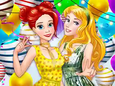Best Party Outfits for Princesses — безкоштовна онлайн гра