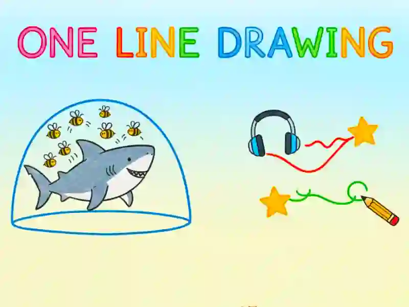 One Line Drawing — безкоштовна онлайн гра
