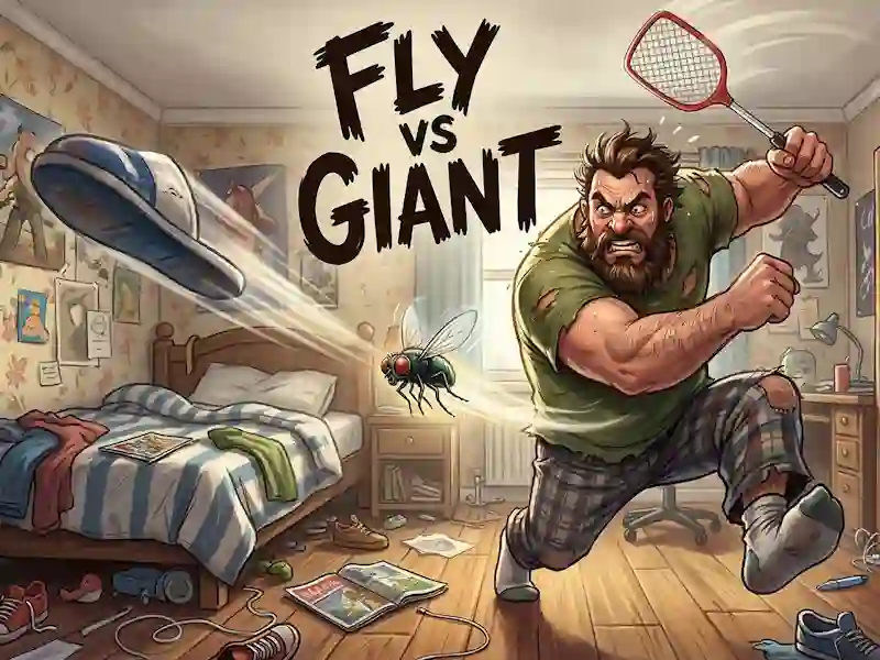 Fly vs Giant — безкоштовна онлайн гра