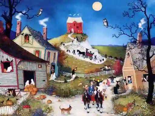 Art Villages Differences — безкоштовна онлайн гра