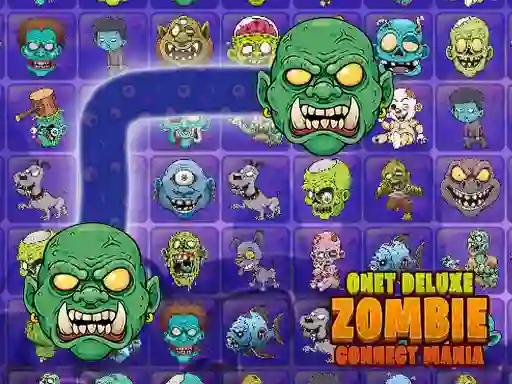 Onet Deluxe Zombie Connect Mania — безкоштовна онлайн гра