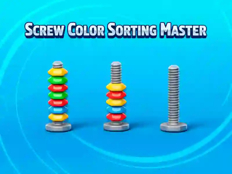 Screw Color Sorting Master — безкоштовна онлайн гра
