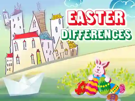 Easter Differences — безкоштовна онлайн гра