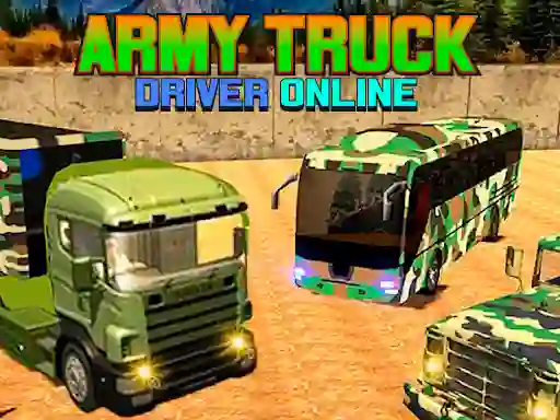 Army Truck Driver Online — безкоштовна онлайн гра