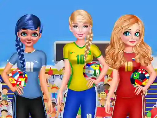 BFF Princess Vote For  FIFA 2018 Quarter Finals — безкоштовна онлайн гра