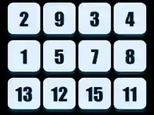 Numbers Sliding Puzzle — безкоштовна онлайн гра