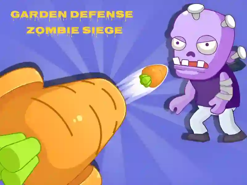 Garden Defense - Zombie Siege — безкоштовна онлайн гра