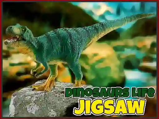 Dinosaurs Life Jigsaw — безкоштовна онлайн гра